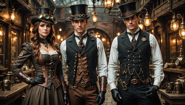 Uncover stunning steampunk outfits for every style